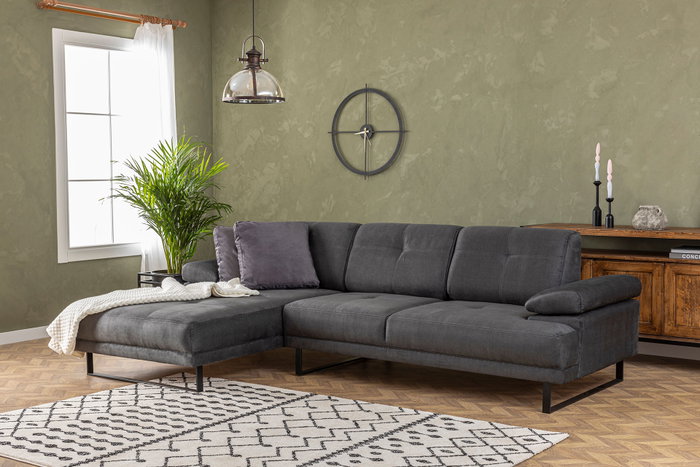 Atelier Del Sofa Mustang Small Left - Antracita